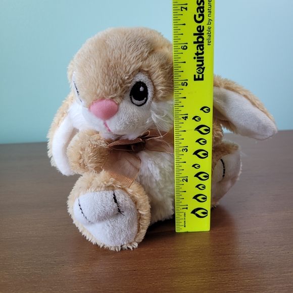Dan Dee Collectors Choice 2013 Brown Easter Bunny Rabbit Plush Stuffed Animal 6" - Picture 2 of 9